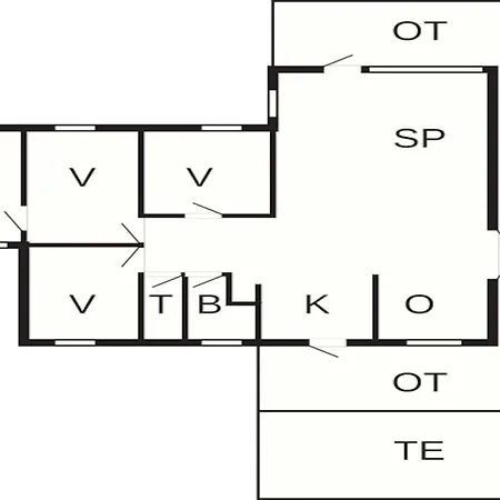 בית נופש 6 Person In Hadsund